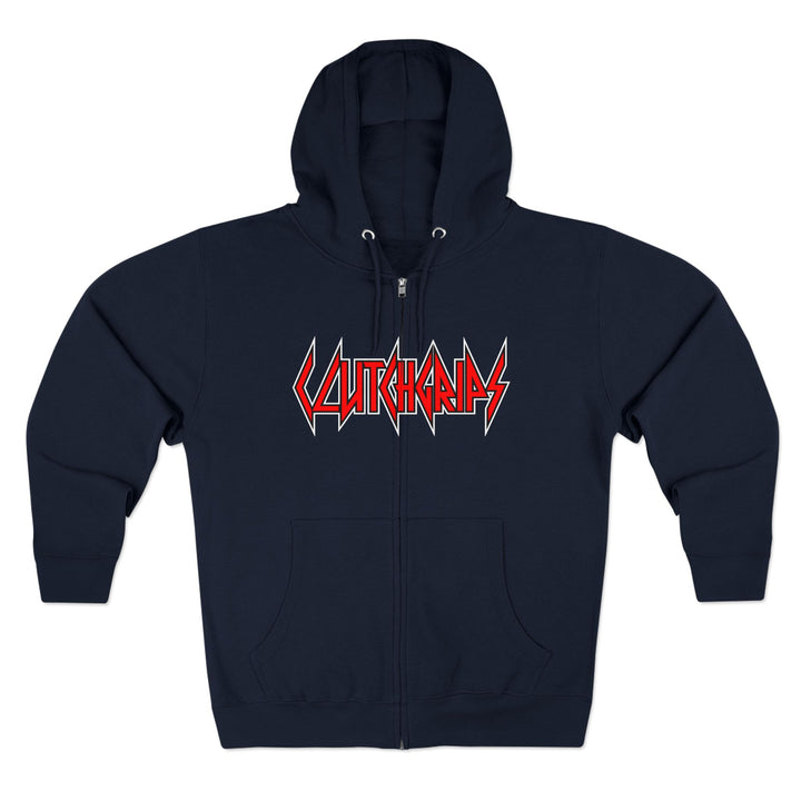 CG  NAVY SEAL TRIBUTE  RIP RED BLACK /WELCOME TO THE JUNGLE ZIP UP