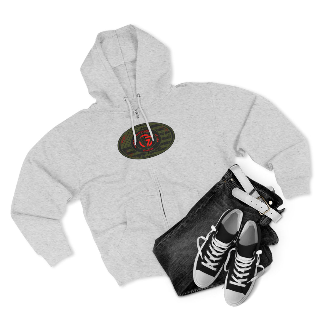 CG SKULL BANDIT FOREST CAMO/I AM THE ONE ZIP UP