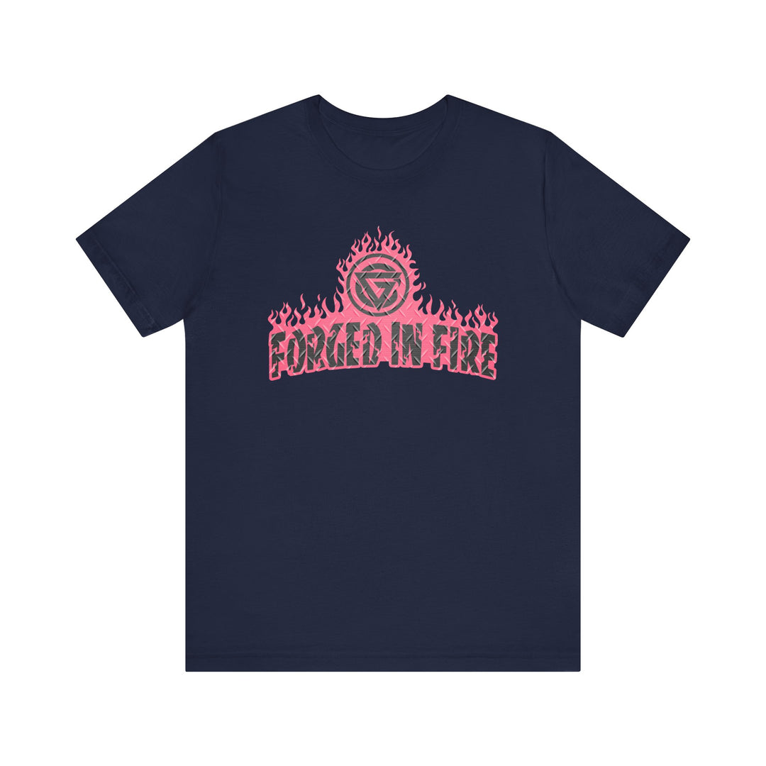 FORGED IN FIRE PINK/DIAMOND PLATE STYLE