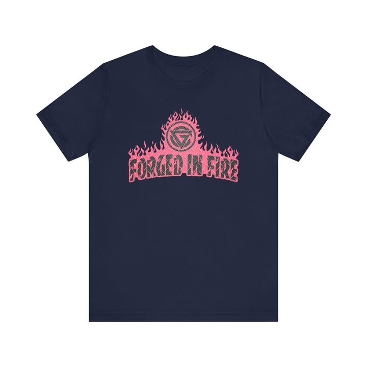 FORGED IN FIRE PINK/DIAMOND PLATE STYLE