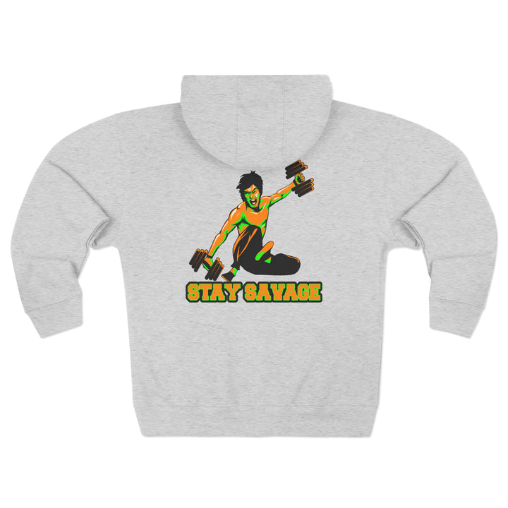CG LIFT KICK ORANGE GREEN FADE/STAY SAVAGE ZIP UP