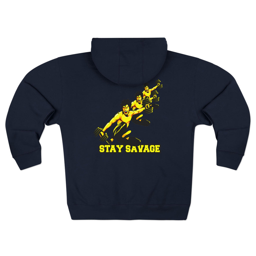 CG LIFT KICK YELLOW BLACK/STAY SAVAGE ZIP UP