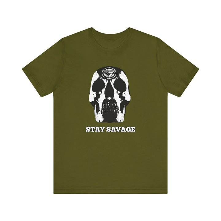 SKULLATOR WHITE BLACK /STAY SAVAGE