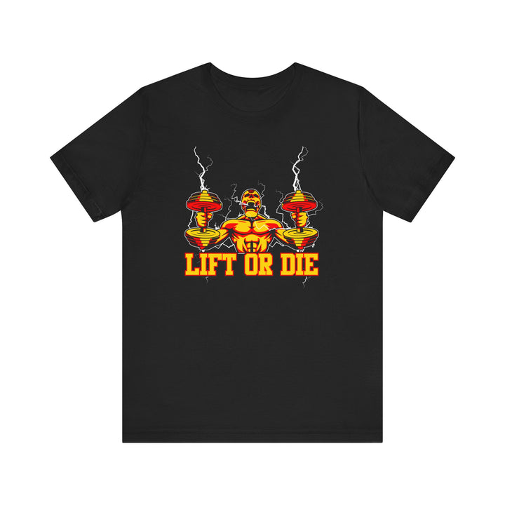 RIDE THE LIGHTNING RED GOLD /LIFT OR DIE