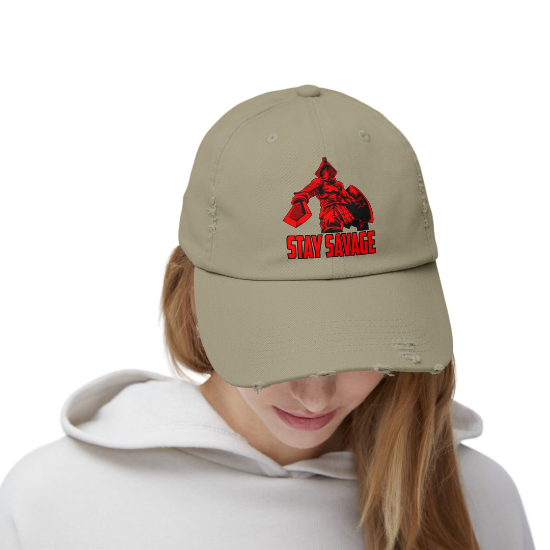 MAC THE EXECUTIONER RED/STAY SAVAGE CAP