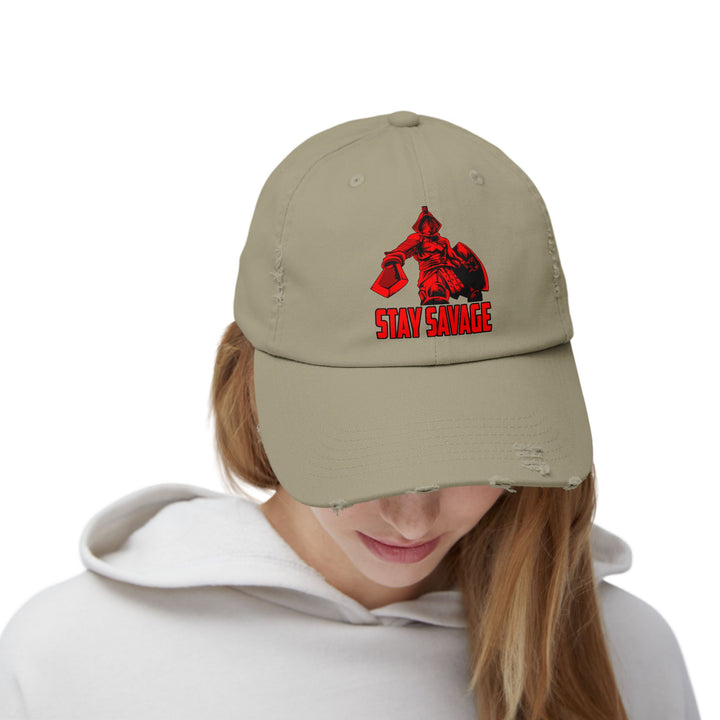 MAC THE EXECUTIONER RED/STAY SAVAGE CAP