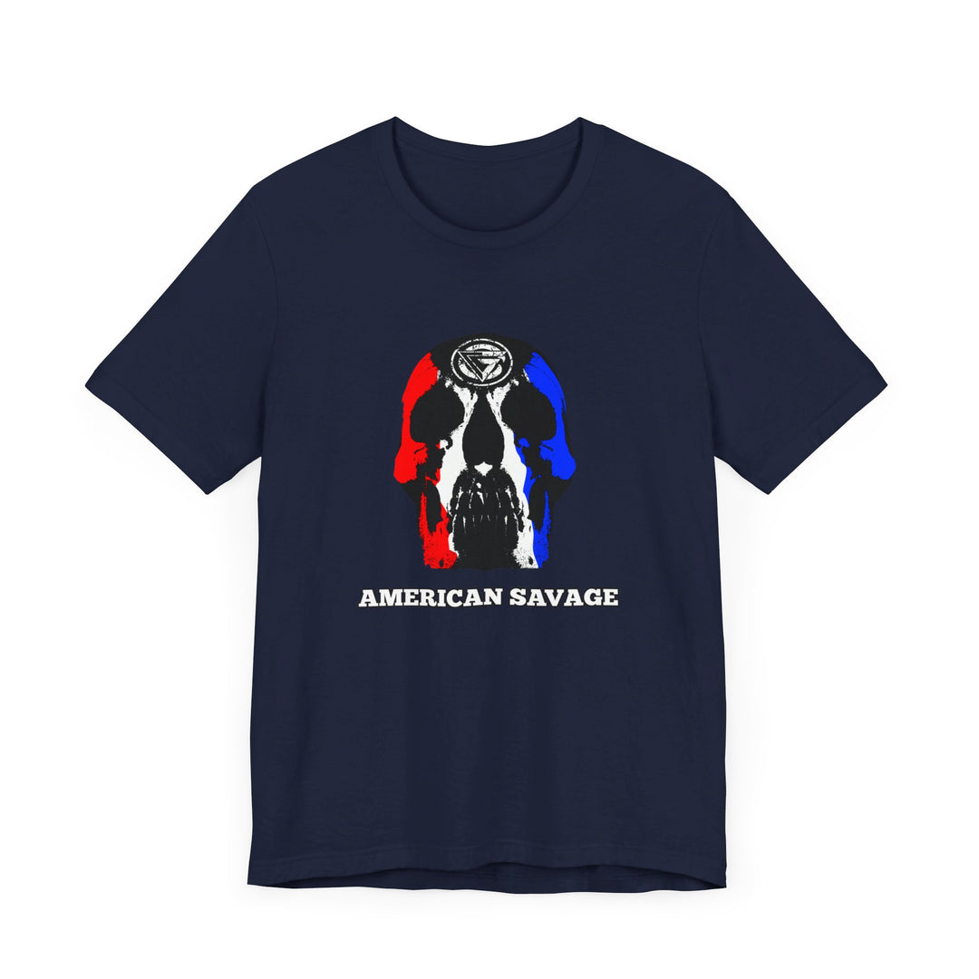 SKULLATOR RED WHITE BLUE /AMERICAN SAVAGE