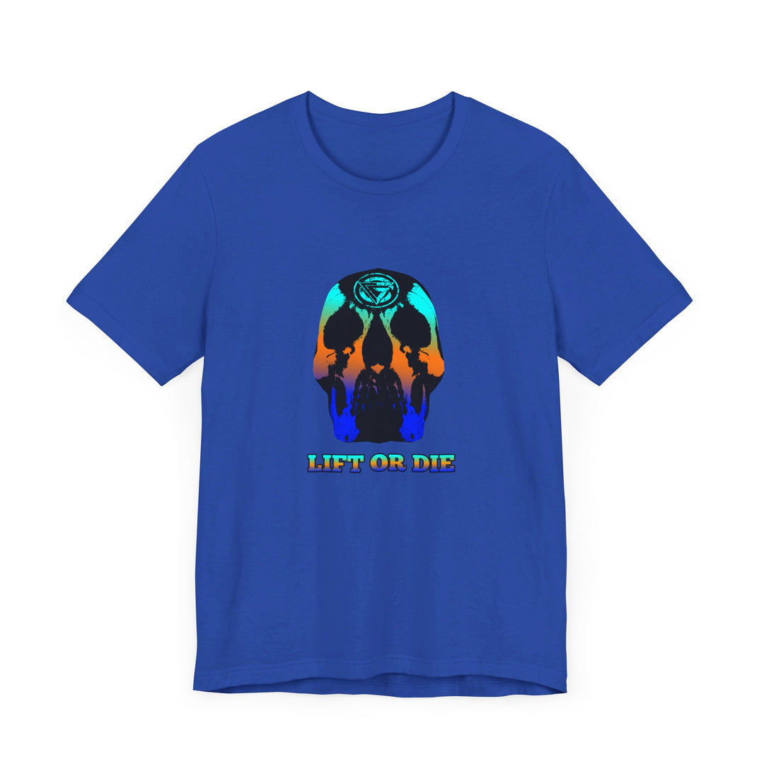 SKULLATOR BLUE ORANGE AQUA  /LIFT OR DIE