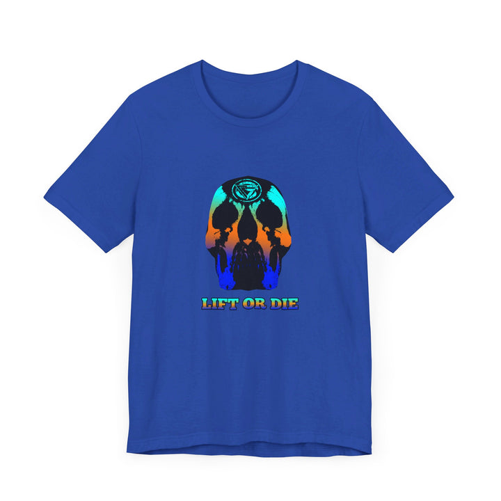 SKULLATOR BLUE ORANGE AQUA  /LIFT OR DIE