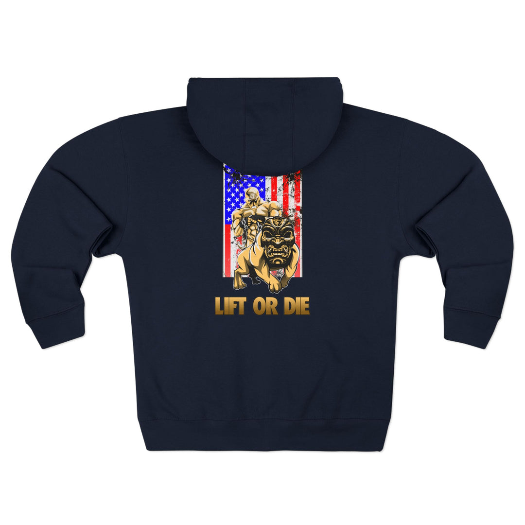 CG ANGRY DG USA BULLET PROOF /LIFT OR DIE ZIP UP