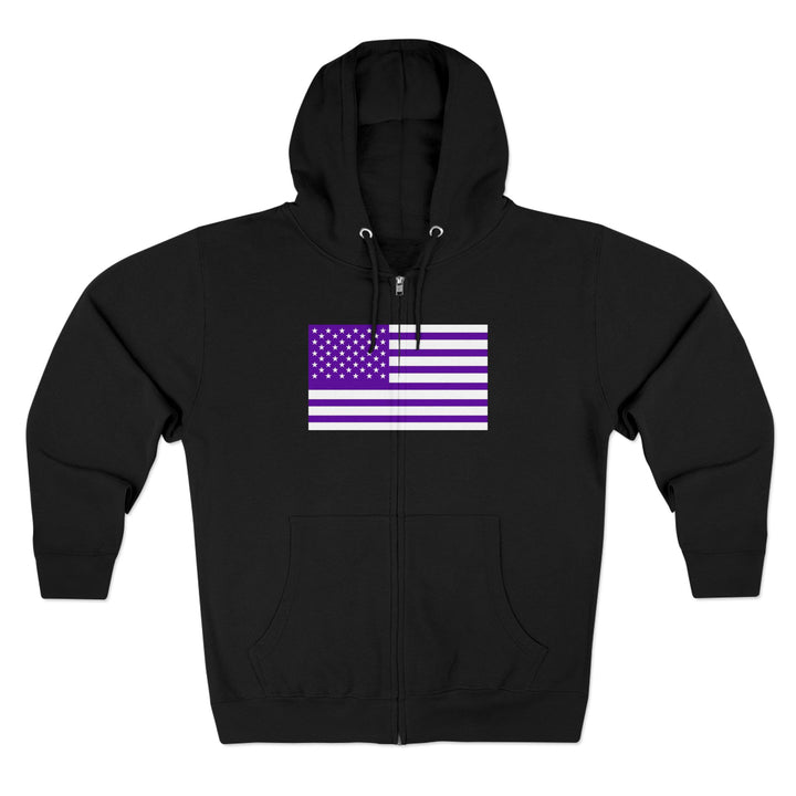 CG EZ RIDER PRUPLE WHITE /STAY SAVAGE ZIP UP