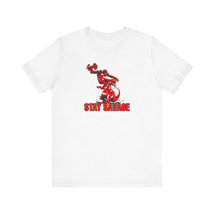 CG MAD APE VS ZILLA REMATCH RED WHITE  /STAY SAVAGE