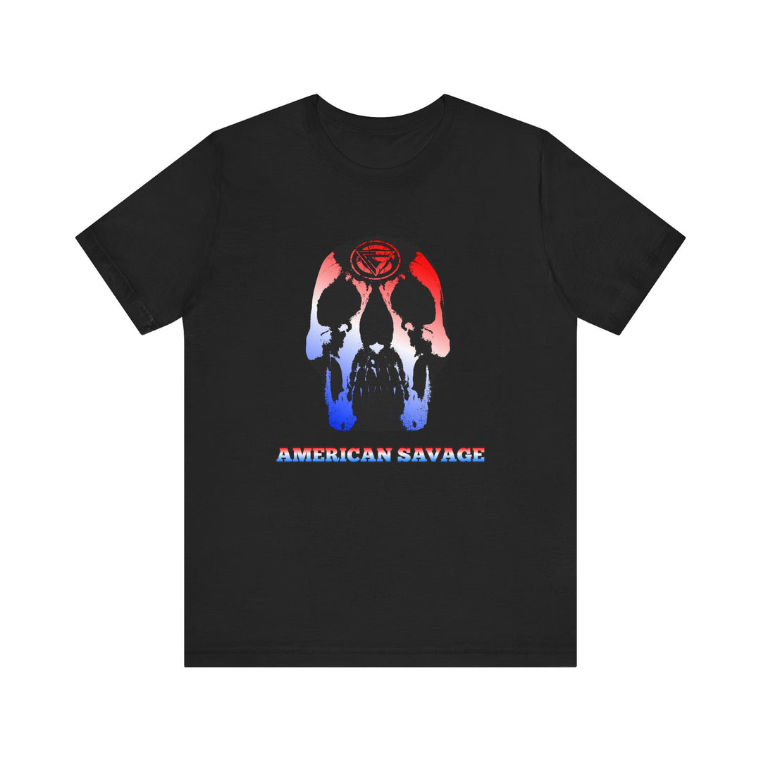 SKULLATOR RED WHITE  BLUE /AMERICAN SAVAGE