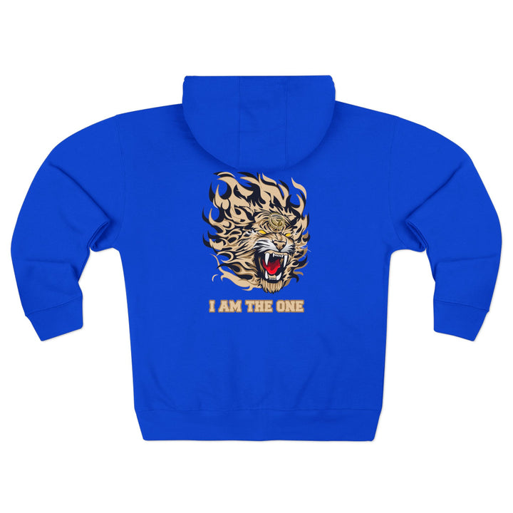 CG  TIGER FLAME DESERT SAND/I AM THE ONE ZIP UP