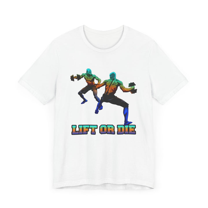 CG BLUE ORANGE AQUA  MAN VS MAN /LIFT OR DIE