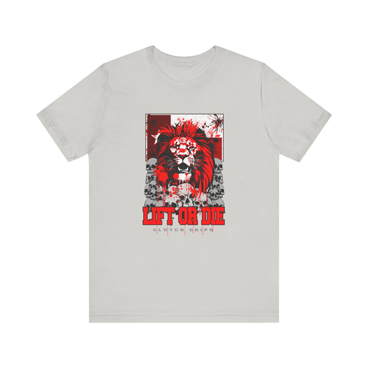 LION HEART RED TEXAS FLAG /LIFT OR DIE