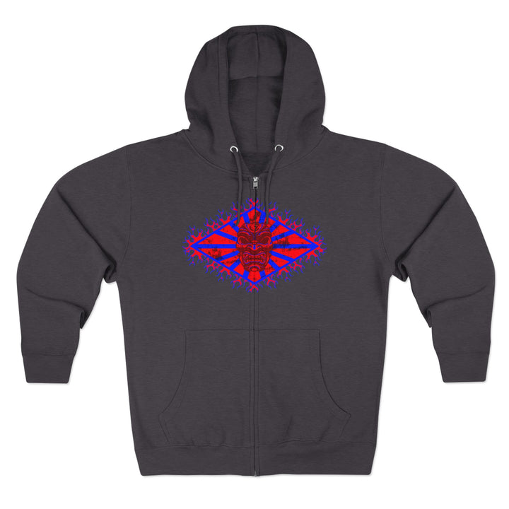 CG MAC SAMURAI BLADE RED BLUE/FORGED IN FIRE ZIP UP