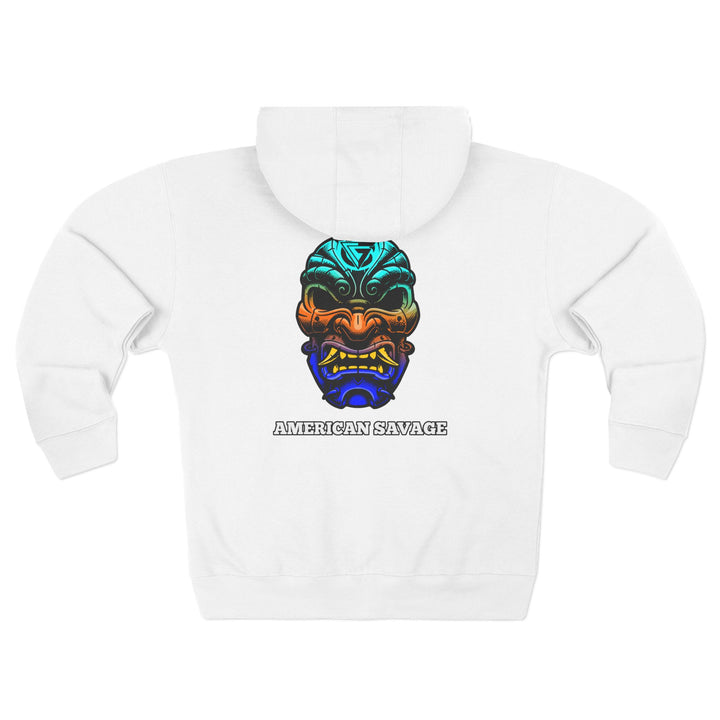 SAMURAI MAC BLUE ORANGE AQUA /AMERICAN SAVAGE ZIP UP
