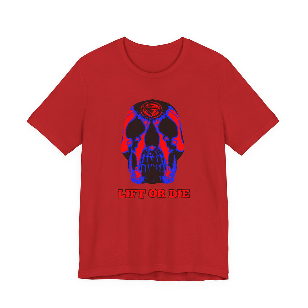 SKULLATOR RED BLUE /LIFT OR DIE