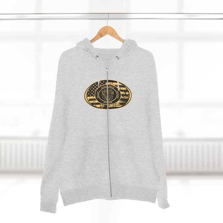 CG  TIGER FLAME DESERT SAND/I AM THE ONE  ZIP UP