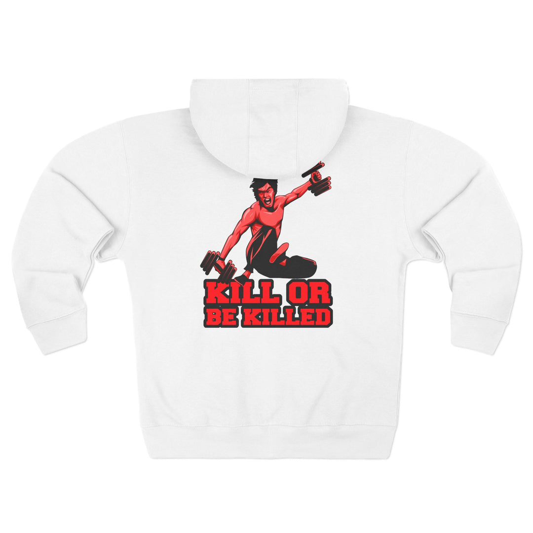 CG LIFT KICK RED /KILL OR BE KILLED ZIP UP