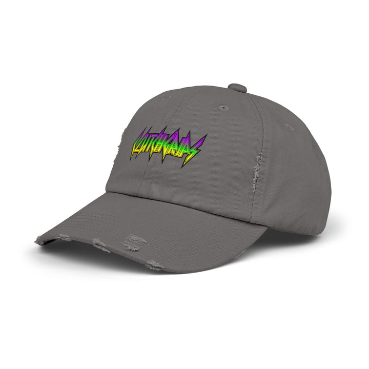 CG YELLOW GREEN PUPRLE FADE CAP