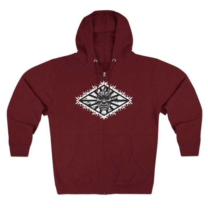 WICKED VIPER BLACK WHITE /LIFT HARDER ZIP UP