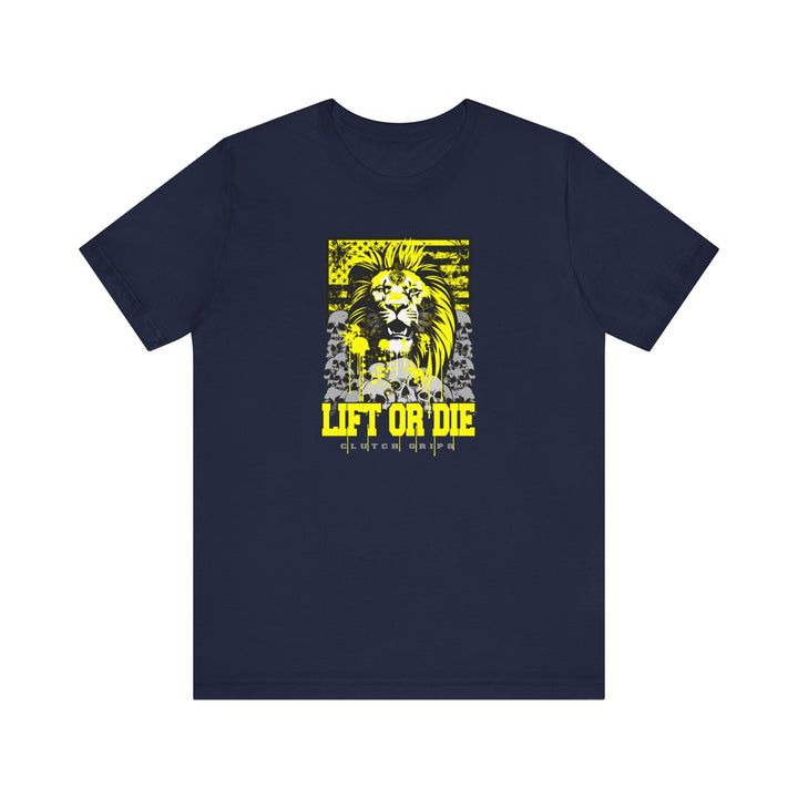 LION HEART YELLOW BLACK /LIFT OR DIE