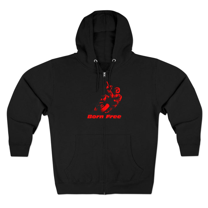 CG EZ RIDER  RED BLACK/AMERICAN SAVAGE ZIP UP