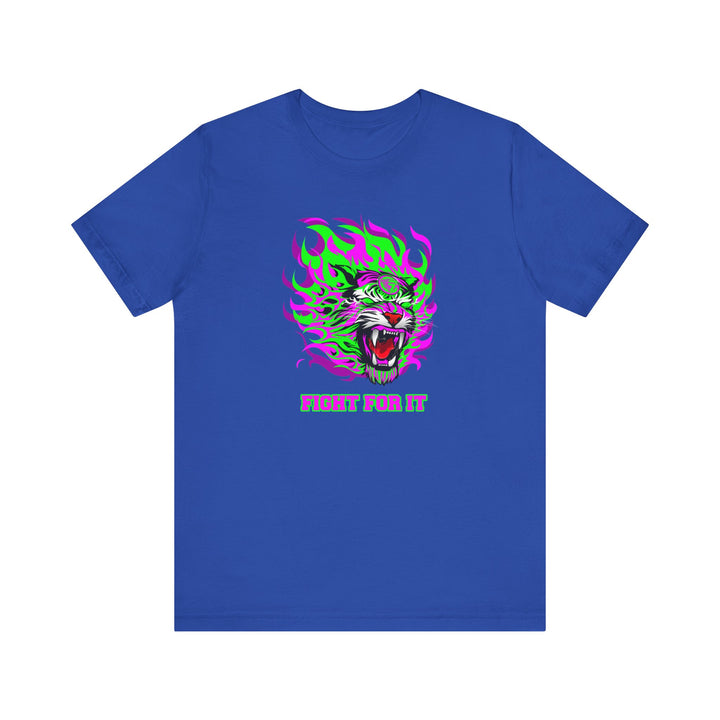 TIGER FLAME PURPLE GREEN/FIGHT FOR IT