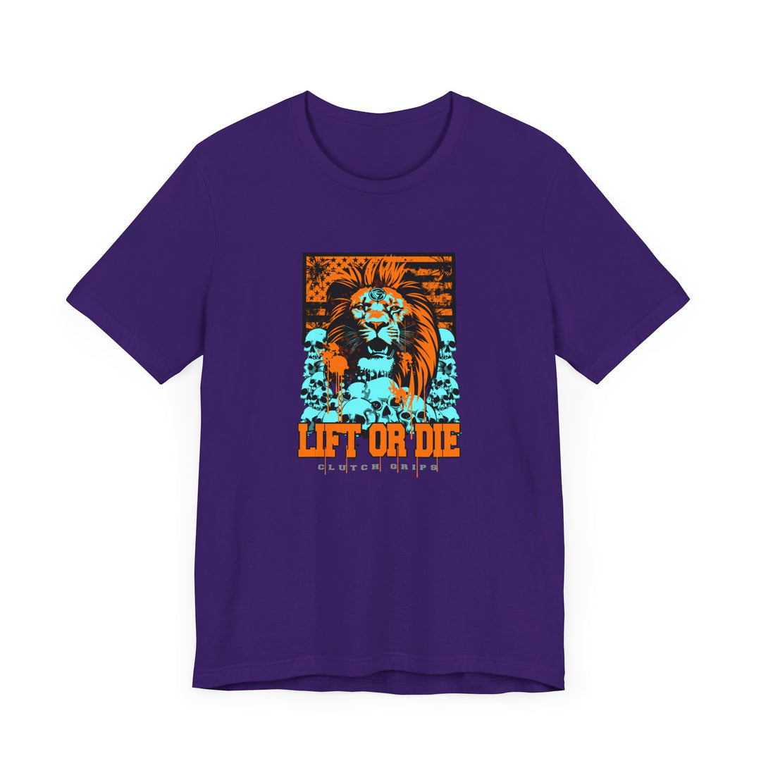 LION HEART FREEDOM TEE MIAMI AQUA ORANGE /LIFT OR DIE