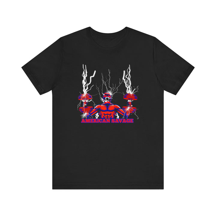 RIDE THE LIGHTNING RED BLUE/AMERICAN SAVAGE