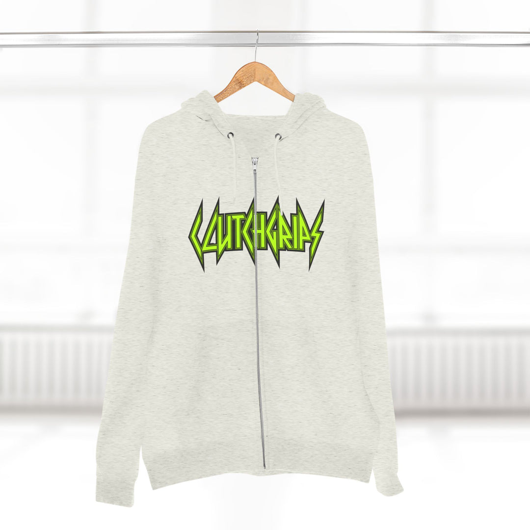 CG PATRIOT WARRIOR HYPER GREEN /DONT BE A BITCH ZIP UP