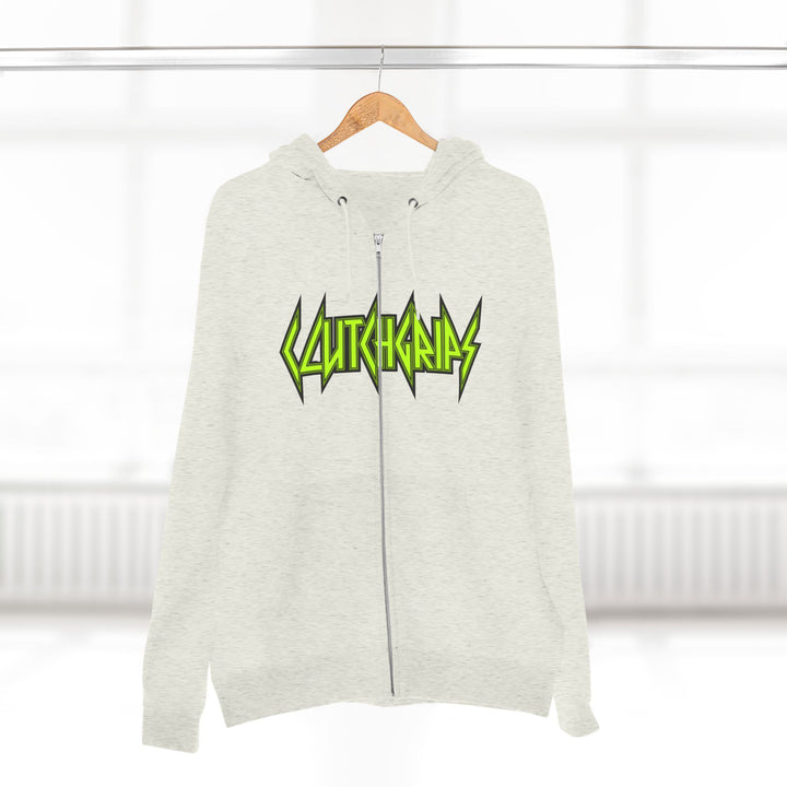 CG PATRIOT WARRIOR HYPER GREEN /DONT BE A BITCH ZIP UP