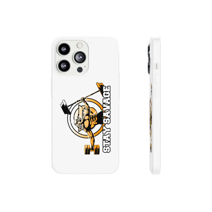 SPARTAN LIFT ORANGE WHITE PHONE CASE/STAY SAVAGE