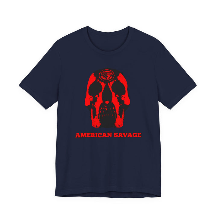 SKULLATOR RED BLACK /AMERICAN SAVAGE