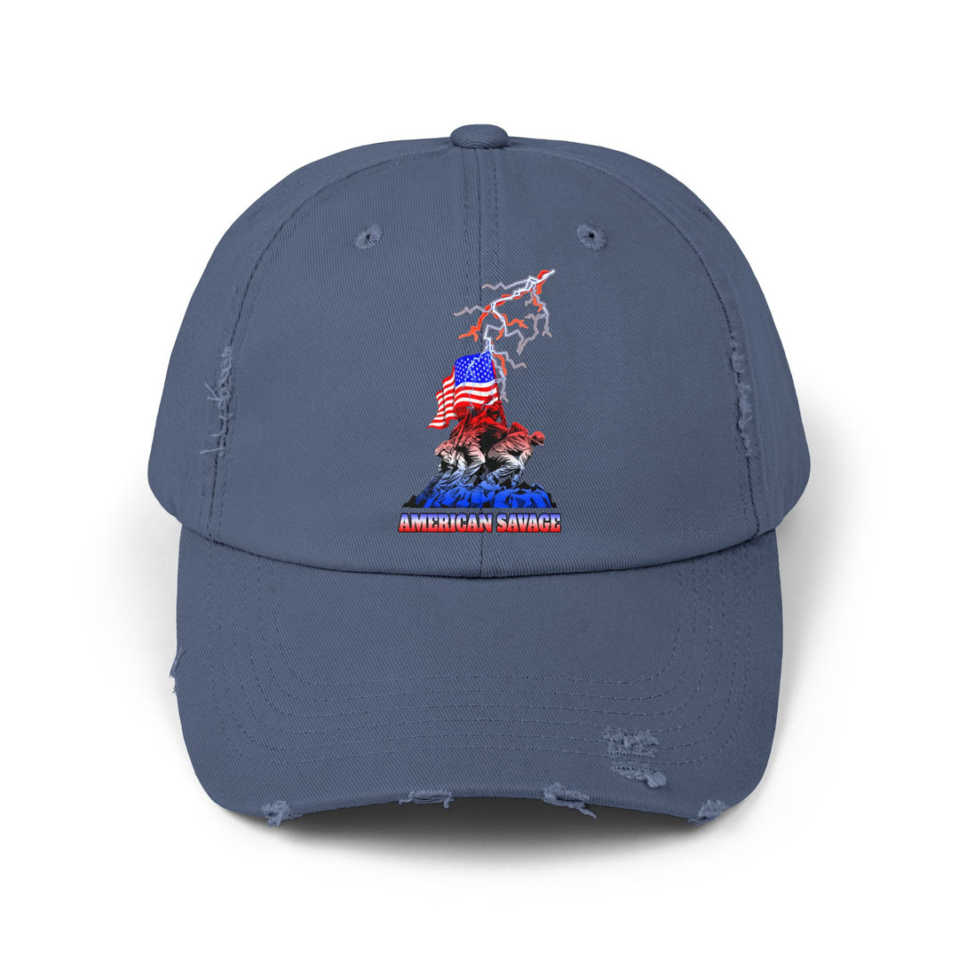 CG AMERICAN WARRIOR RED WHITE BLUE/AMERICAN SAVAGE CAP