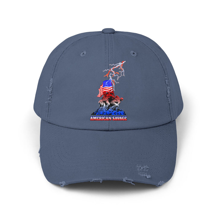 CG AMERICAN WARRIOR RED WHITE BLUE/AMERICAN SAVAGE CAP