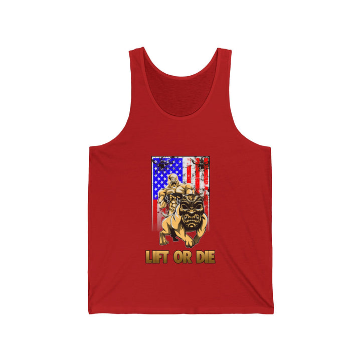 ANGRY DOG SAND FLAG TANK /LIFT OR DIE