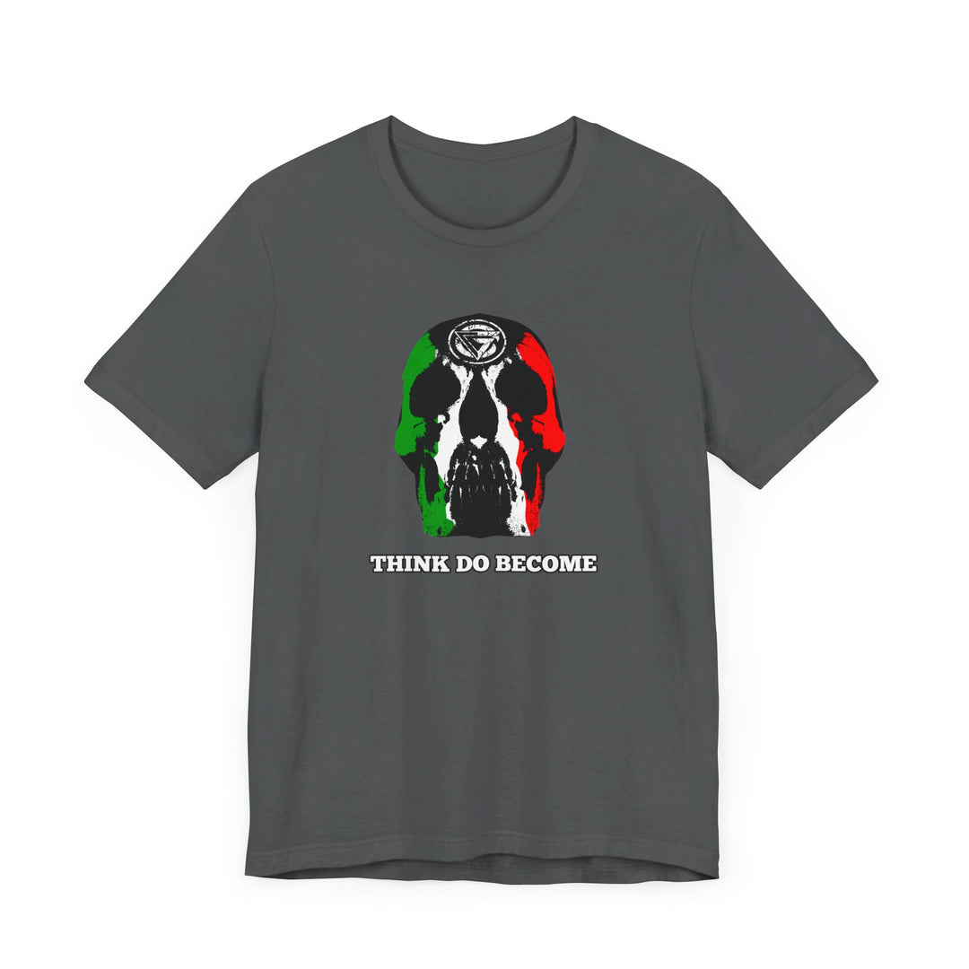 SKULLATOR RED WHITE GREEN  /THINK DO BECOME