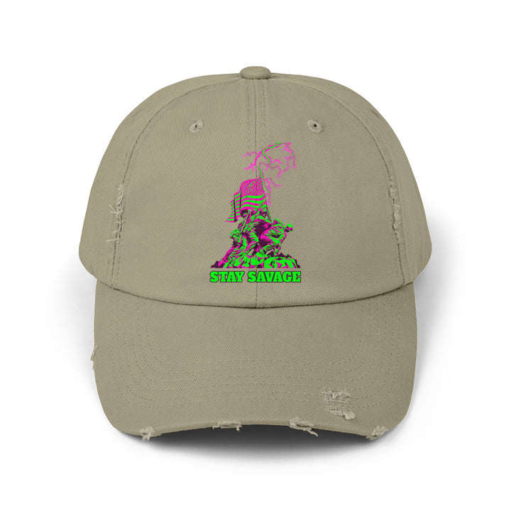 AMERICAN FREEDOM FIGHTER PURPLE GREEN/STAY SAVAGE CAP