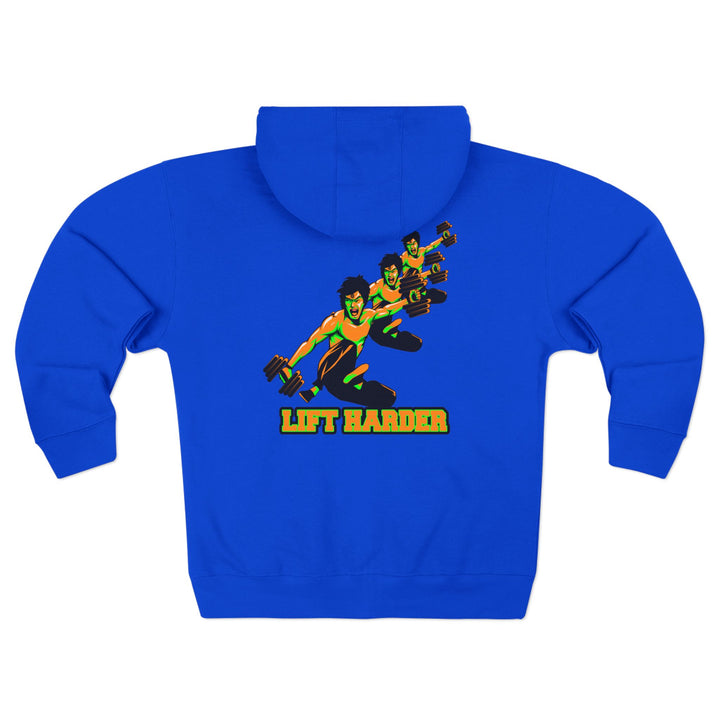 CG LIFT KICK ORANGE GREEN/LIFT HARDER ZIP UP