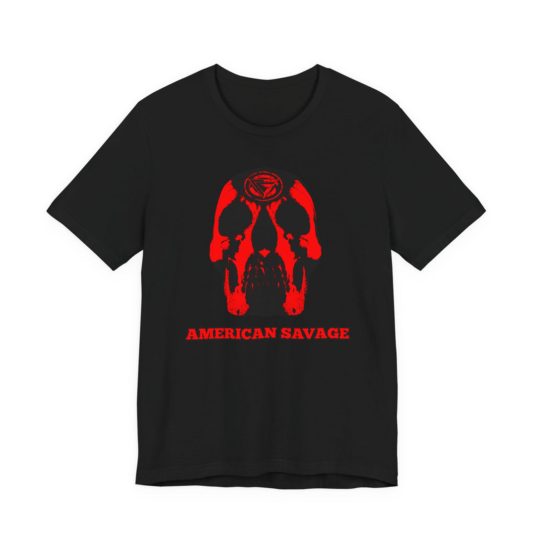 SKULLATOR RED BLACK /AMERICAN SAVAGE