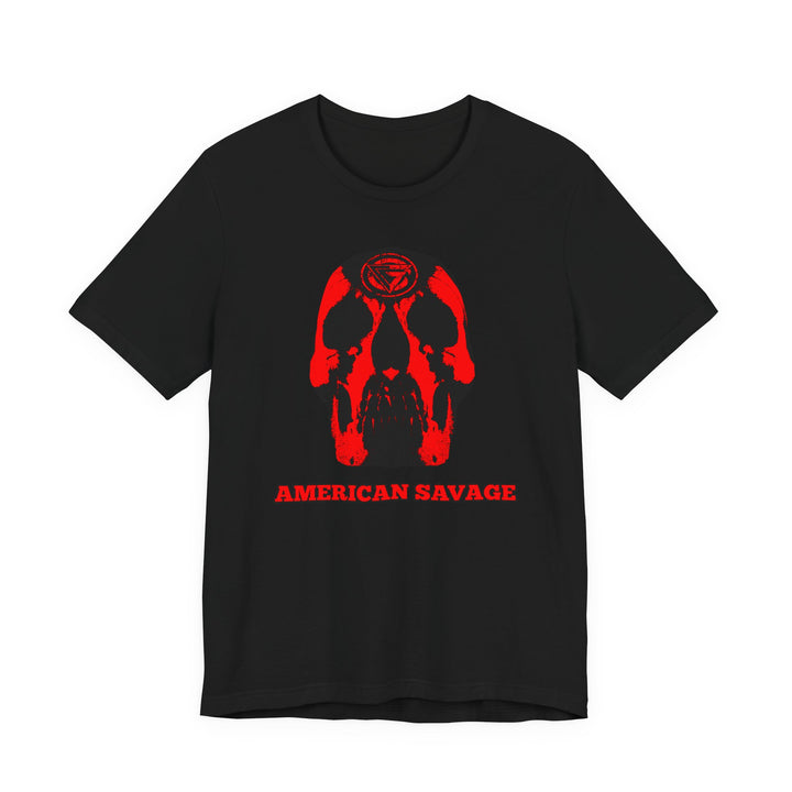 SKULLATOR RED BLACK /AMERICAN SAVAGE