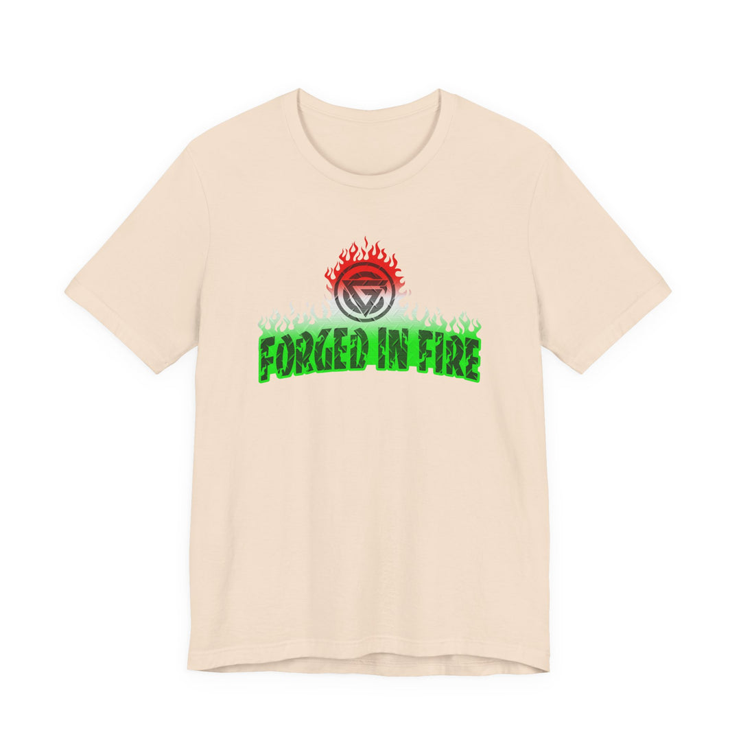 FORGED IN FIRE RED WHITE GREEN