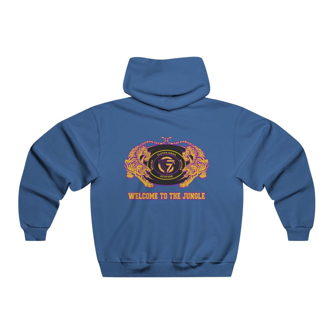 TIGER VS TIGER PURPLE/GOLD  WELCOME TO THE JUNGLE