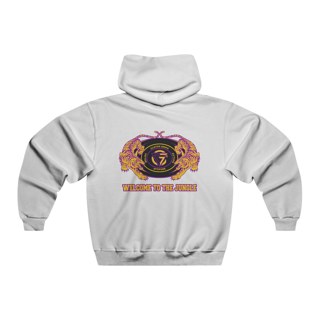 TIGER VS TIGER PURPLE/GOLD  WELCOME TO THE JUNGLE