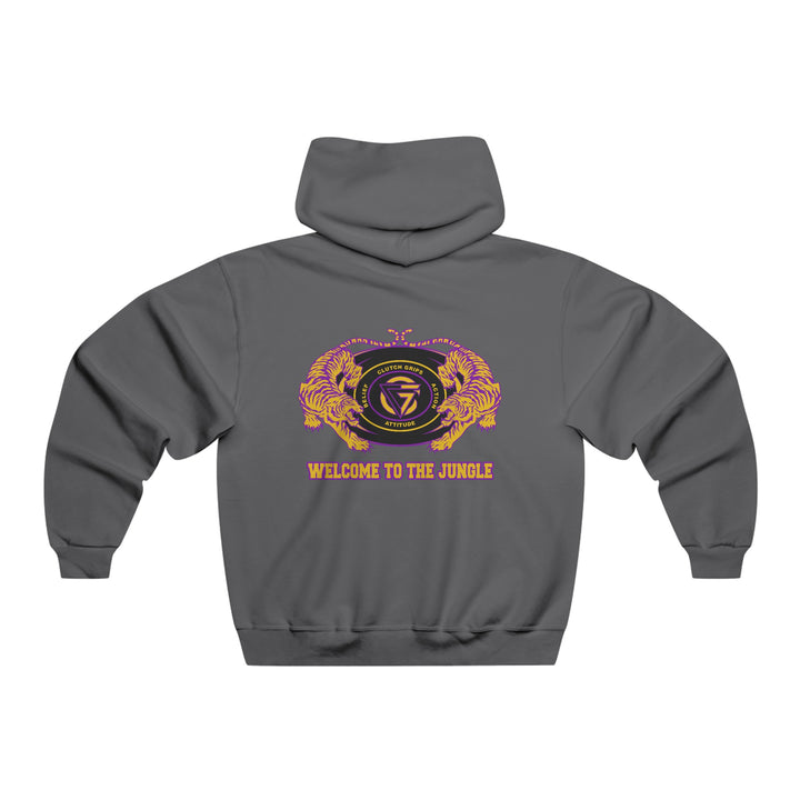 TIGER VS TIGER PURPLE/GOLD  WELCOME TO THE JUNGLE