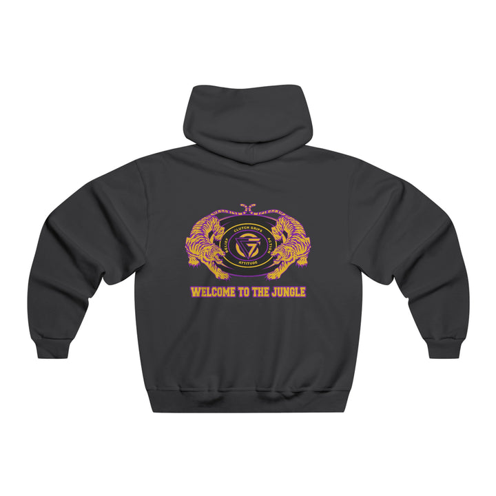 TIGER VS TIGER PURPLE/GOLD  WELCOME TO THE JUNGLE
