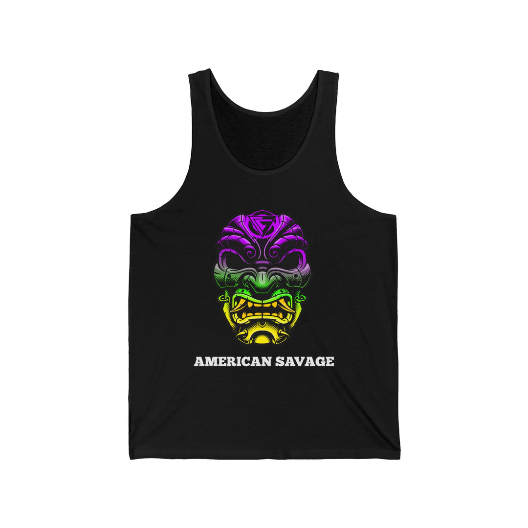 SAMURAI-MAC YELLOW GREEN PURPLE /AMERICAN SAVAGE